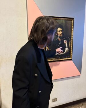 Chiara Ferragni Instagram - Happy to be in Venice for the opening of the beautiful exhibition “Musei delle Lacrime” by my friend Francesco Vezzoli at the unique Museo Correr.
Curated by Donatien Grau, the exhibition places a selection of Francesco’s works with some created for this occasion, alongside masterpieces from the Museum from painters like Cosmè Tura, Jacopo, Gentile and Giovanni Bellini, Antonello da Messina and Vittore Carpaccio. The project also pays tribute to the architect Carlo Scarpa and his masterful work on the museum and in Venice’s historical and artistic identity.