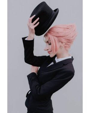 Chiara Lucia Preziosi Instagram - BOLD🌹PRECISE🌹EXPERIMENTAL
Ph: @zeropuntosedici
.
.
.
.
#pearl #pearlcosplay #stevenuniverse #stevenuniversecosplay #sucosplay #pearlstevenuniverse #itsoverisntit #tuxedopearl #cosplayer #cosplay #makeup