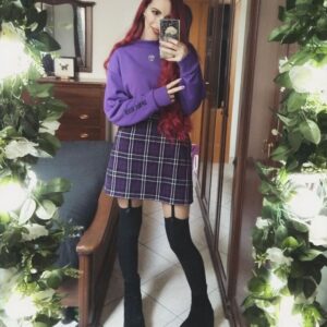 Chiara Lucia Preziosi Instagram - Official Earth ambassador for intergalactic peace 👽✌️
.
.
.
.
#outfit #ootd #space #alien #alternativeoutfit #altfashion