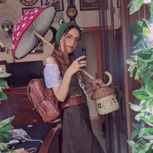 Chiara Lucia Preziosi Instagram - Oh to be a fairy living outside the constraints of capitalism~
.
.
.
.
#goblincore #goblincoreaesthetic #fairycore #fairycoreaesthetic