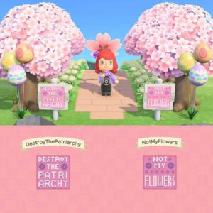 Chiara Lucia Preziosi Instagram - Amo questo gioco 🌸
.
.
.
.
#animalcrossingnewhorizons #animalcrossing #nintendo #newhorizons #pattern #patterndesign #acnhpattern #acnhpatterns #animalcrossingmemes #animalcrossingmeme #isabelle