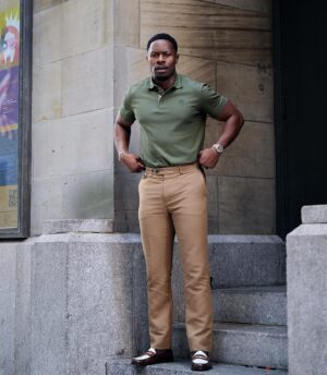 Chido Nwokocha Instagram - From a distance… 
.
.
.
🪞(styled)  @brianjordanjr 
📸 @joshua_dwain 
.
#newyork #smooth #summer #sunsetlover