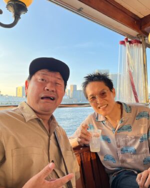 Chihara Junia Instagram - 、
チャンスと東京湾

#チャンス大城
#NSC8期生