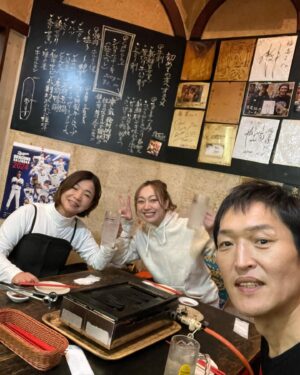 Chihara Junia Instagram - 恒例のお食事会。
めちゃくちゃ美味しかった。

#愛知あたりまえワールド 
#大久保佳代子
#須田亜香里