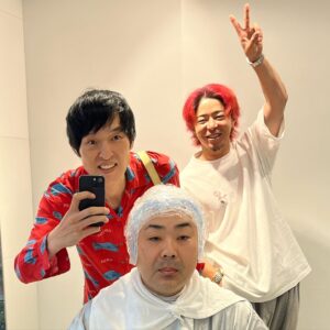 Chihara Junia Instagram - バッタリオーシャン

#オーシャントーキョー 
#高木琢也
#フット岩尾 
#ざっくりYouTube