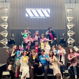 Chika Anzai Instagram - 【グリッドマンユニバースショー】

ご来場&配信でのご視聴ありがとうございました！！

またあの物語に飛び込めた感覚を、グリッドマンファンの皆様と味わえて嬉しかったです😍

収録では会えなかったキャストともこのイベントで会えたり、内田真礼氏とオーイシマサヨシ氏の歌唱も楽しめて最高でした🫶

ショーはアクターさんの迫力満載なアクトに、わたしもお客様と同じく興奮しまくり！！
グリッドマンさんはもちろん、皆さんかっこよすぎた…パワー与えてからの逆転劇ってやっぱり熱い😭👏👏
あと個人的に、ちせの音頭でバトルゴーを今回も言わせてもらえたのめちゃ幸せでした…！！！

またいつか、この素敵な作品を皆様と楽しめますように…🍬

最高に熱い時間をありがとうございました！！！

📷
①声優陣だけですが、出演者の皆様と✌️
グッズTかわいすぎる〜！
今回は相手役と色交換っていうエモ演出でした🥰

②ガウマ隊&ヒメ〜🫶🫶
朗読のガウマ&ヒメ最高すぎましたね🤦

③ダイナゼノン・チーム人間！
なんか後ろの人たちハート失敗してる🤔

④ゆめちゃんあかりんしおんぬ🫶
ゆめちゃんもあかりんも久しぶりに話せて嬉しかった〜！

⑤うえしゃまも🥰🫶🫶
アッカネさんと朗読新鮮すぎた楽しかった🥳

⑥しおんぬーん！
……なんすかこのポーズ🤔って思ったそこのあなた！わたしもわかりません！しおんわかやまさん考案のなんか可愛いポーズです！！！「ちかさんこのポーズで撮りましょう✌️」ってカメラ前でこのポーズのままわたしを待ってました！なぞかわいい！

⑦えのきじゅんや🍄とってもぴんくがにあってました🍄

⑧真礼あぁああああ🥰🫶🫶🫶🫶
信じられないほどかわいすぎて朝早かったのに会えた瞬間眠気吹っ飛ぶ威力でしたヒメイメージのヘアスタイルも最高すぎて同じ時を生きていることにひたすら感謝ですし歌唱も聴けて幸せの極みでしたありがとうございましただいすき🙏🙏🙏🙏

他にもまだソロショットとか色々あるので次の投稿で載せます〜🙋🌟

#GRIDMAN_UNIVERSE