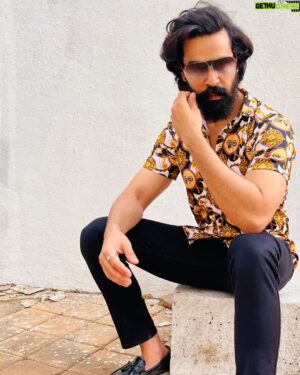 Chirag Jani Instagram - "In a world full of trends, be a timeless classic with your bearded charm." #beardgoals 

#chiragjani #chiragjaniactor #bearded #attitude #picoftheday #outfit #beardstyle #like #grattitude