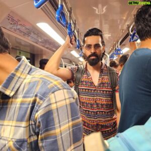 Chirag Jani Instagram - The best things happen outside of our comfort zones.

A Day In a Metro 🚄 🚉 

Photography :-
@aravind6kumarr

#ChiragJani #celebrity #celebstyle #actors #love #actorslife #Kollywood #tamil #malayalam #kannada #telugu #trending #trendingsongs #trendingreels #acting #travelblogger #travelphotography
