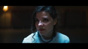 Chloë Levine Instagram - This Christmas, raise a little hell 🩸

The Sacrifice Games comes to Shudder on December 8th. It was a joy working with so many incredibly talented people on this ❤️‍🔥