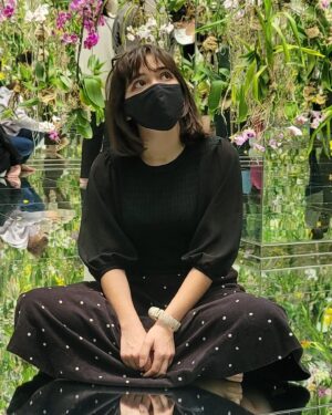 Chloe Noelle Instagram - I visited @teamlab.planets in Tokyo, Japan. It is an immersive and interactive art display like nothing I've ever seen before! This is a MUST do if you visit Tokyo! 
.
.
.
#tokyo #teamlab #planets #thingstodoinjapan #thingstodointokyo #artexhibit #becomeonewiththeworld #exhibitions