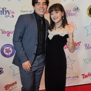 Chloe Noelle Instagram - I had SO MUCH FUN this last weekend at the Starry Nights Prom celebrating my friend @kennedyjean04 18th birthday! We danced, we snuck into the kitchen to eat more @bucadibeppo and @hollywoodsshirleytemplesoda and had a fantastic time! Happy Birthday Kennedy glad we got to celebrate with you! 
.
.
.
.
.
#prom #prom2022 #keyelementspr #redcarpet #chloenoelle  #chloeirl #actor #influencer #contentcreator #gettyimages
