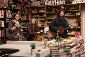Chloe Troast Instagram - my first @npr tiny desk was a dream 🥹 #ozempicjourney
