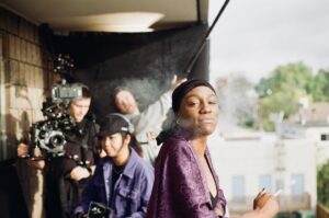 Chloe Van Landschoot Instagram - Some wholesome Son of Sara BTS on film 🩸barrage of obscene dumps to eventually follow.🫣