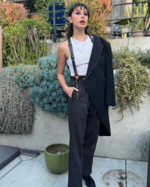 Chloe Van Landschoot Instagram - Still pinchin from last nights celebration of SZN 2 ! @fromonmgm premieres this Sunday April 23rd on @mgmplus 🌲 🚑  absolute shout out to the qweeens of glitz and glam @lorencanbymakeup   @madisoncliffordhair for this HAIR N FACE HELP. Wooshhh!