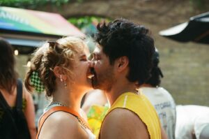 Chloe Van Landschoot Instagram - HUGGIES AND KISSIES ON FILM 🌈🍦