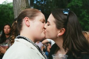 Chloe Van Landschoot Instagram - HUGGIES AND KISSIES ON FILM 🌈🍦