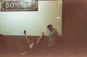 Chloe Van Landschoot Instagram - Analogued in NYC 📸. Thoroughly been enjoying the trials and surprises of learning the manual moments. Unfiltered. Unedited. Shot on Canon AE-1 with lomochrome metro film 🎞️ teacher human @charlie_benoit snapped the first one here