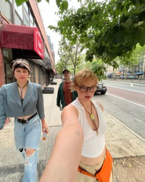 Chloe Van Landschoot Instagram - The city was on fire and so were these noods.🌆