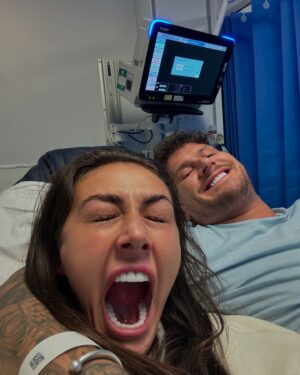 Chloe Veitch Instagram - It’s been emotional, I hope you guys enjoyed @mtvex … the reveal you’ve been waiting for! (What seems I’ve been waiting forever for!) meet my geeza, lemon squeezer, fridge freezer!!! Through thick n thin!🖤