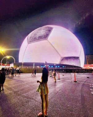 Choi Hyun Mi Instagram - #spherelasvegas ⚽🌐