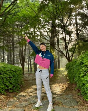Choi Hyun Mi Instagram - D-day🔥 모닝 커디셔닝 끝💪 #nike