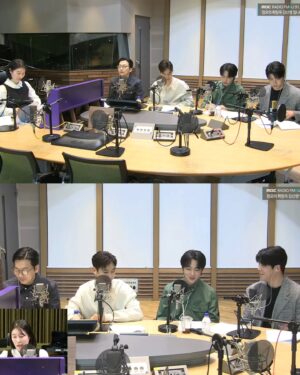 Choi Woo-sung Instagram - 📻
MBC FM4U <정오의 희망곡>
선배님들과 현수배우와 즐거운 시간 보내고 왔습니다🤭
🙇‍♂️감사합니다~ 스페셜 DJ 나비 선배님🦋