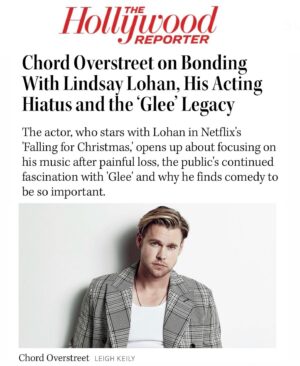 Chord Overstreet Instagram - Loved chatting with y’all!! Felt like we went deep on this one. Thanks @hollywoodreporter