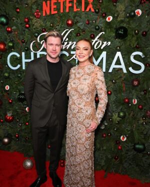 Chord Overstreet Instagram - Had such a blast last night! Can’t wait for you all to see this movie and kick off the holidays!! #fallingforchristmas