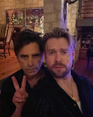 Chord Overstreet Instagram - Happy new year!! So blessed to be able to bring in another one with my absolute fav people. Love you guys! @glenpowell @tannernovlan_ @johnstamos
