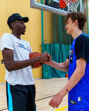 Chris Boucher Instagram - Always Elevating 🌐🇨🇦 Thanks to @basketballwithoutborders for having me.. had a great weekend with the top prospects from around the world. #BWBAmericas
