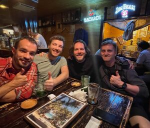 Chris Broad Instagram - 🚴‍♂️ 8 days, 750km across Hokkaido 
🔥46,000 calories burned 
🥳 $300,000 raised for the Immune Deficiency Foundation

Thank you to everyone who joined our epic journey & particularly to Connor for being the architect of this crazy challenge 🙏
🍿Big Abroad in Japan episode to drop in a few weeks!

And a huge shoutout to the legendary team that made this adventure possible.
Ian (Producer/Driver), Paul (Camera/Drone) and our cheeky American cheerleader Pete.

Couldn’t have wished for a better team to see us through the absolute hell we faced on this trip 🍻🍻🍻