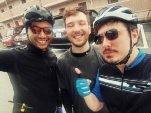 Chris Broad Instagram - We passed the halfway mark of our seemingly endless 1,200km cycle.
Thanks to everyone’s who tuned in and donated to the Immune Deficiency Foundation - over $400,000 raised so far!

I won’t lie it’s been tough. Every morning I wake up to throbbing legs, muscles sore from the day before. Every passing truck feels like a near death experience, and each day seems to now blend into one, with barely any time to recuperate between each stretch.

But for every stretch of highway, the journey is punctuated with moments of beauty; a Torii gate in a quiet village, a serene moment by a gushing stream or the afternoon breeze across a luscious rice field. 

Having guests join Connor and I has been a real blessing too for morale; Garnt and Felix were legendary companions and I’ve more memories than I can count from the last week alone. From battling through torrential rains, and getting a brofist by Himeji castle, to being guided through Osaka by a kind stranger (thanks Toru!) and getting swept up in the crowds of a Hanami party at the Kintai Bridge.

Thanks again for joining us on the first week of our epic adventure guys. 6 days to go and tomrorow is one hell of a day - wish us luck!

@natsukitheman may well appear tomorrow 😎
Hope he brings the hot tub…

.
.
.
.