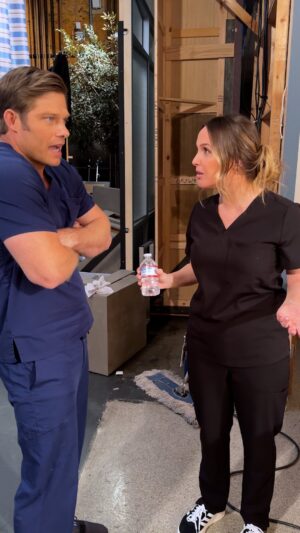 Chris Carmack Instagram - When “tipping culture” reaches the Grey’s Anatomy set..