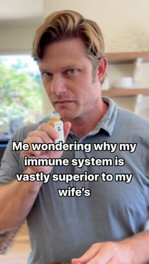 Chris Carmack Instagram - It’s weird I never get sick…. @erinslaver 

#wellnesswarrior