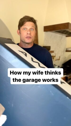 Chris Carmack Instagram - Black hole garage …. @erinslaver 

#husbandwifegaragelife #dreamgarage #husbandstoragesolution #blackholesun #blackholegarage #soundgarden