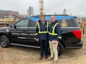 Chris Cassidy Instagram - #thankyou @ntxford and @ford for your awesome contribution to the @mohmuseum  We will be making runs to @dfwairport today in this new #expedition to pick up #medalofhonor recipients who are coming to #arlingtontx for the @dallascowboys #salutetoservice game!  The video shows the exciting construction progress.