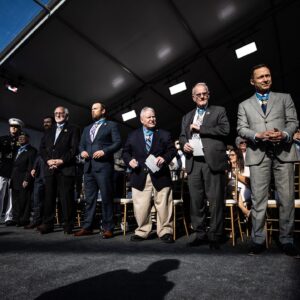 Chris Cassidy Instagram - Yesterday I had a front row seat at the @mohmuseum #groundbreaking ceremony where I sat amongst some incredible leaders, was moved by powerful performances, and witnessed 15 of our nation’s 66 living #MedalofHonor recipients break ground on the Museum that will share their #storiesofvalor. It has taken a village to get to this moment and it will take a village to get us to doors opening. This is just the beginning - let’s get to work! #jointhemission