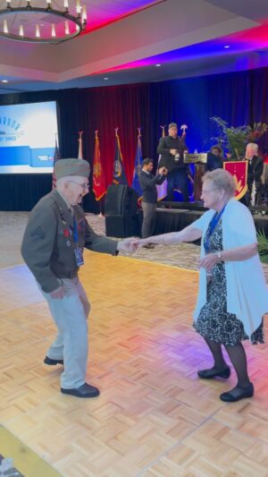 Chris Cassidy Instagram - This member of #thegreatestgeneration was at Pearl Harbor 80 years ago.  A few days ago @americanair honored -65 living #ww2 veterans in Dallas, where they swung these dance moves, then flew them to #pearlharbor  I’m sure this young couple is still dancing!!! #lifeisgood