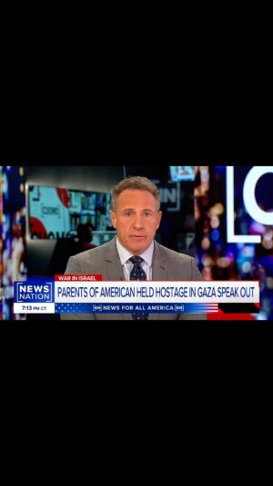 Chris Cuomo Instagram - The hostages deserve the attention. You remember Hersh, the 23 year old Israeli-American, whose parents I spoke with in Israel. Hersh's parents joined me tonight and although they're in a place of "profound, staggering trauma" they still have hope.
