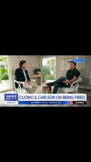 Chris Cuomo Instagram - We laid it all out: when I was fired, when Tucker was fired, how we both felt about it and handled it...and that’s just where we begin.