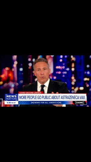Chris Cuomo Instagram - The first covid vaccine lawsuit in America is underway. I spoke with Brianne Dressen who was part of the trial and is suing AstraZeneca.