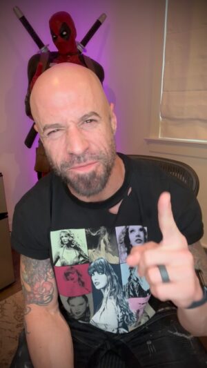 Chris Daughtry Instagram - WE DID IT YALL!!!! Artificial is the #1 Rock song in the country!!!! LFG!!!!! 🙏🏻🔥🙏🏻 #artificial #deadpool #trybe #swiftie #lfg