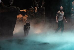Chris Daughtry Instagram - Chris & Mando behind-the-scenes on the video shoot for 'Pieces' 👽🐺

Check out the Official Music Video at YouTube.com/daughtry (link in bio)

#daughtry #chrisdaughtry #wolf #newsingle #musicvideo #behindthescenes