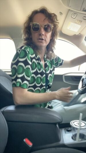 Chris Fleming Instagram - driving like Nausicaä