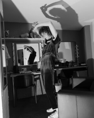 Chris Fleming Instagram - the Old Mystic, backstage..here I am captured in all my preshow histrionics by @jenny_graphic Before a show I am a wreck, frowning, clinging onto walls, I lose all strength in my limbs and act like I’m going to the executioner when in reality I’m going out to teams of overly supportive curly girls . This last month of shows have been a true delight and I am so grateful for your affection and support, no matter how casual, even the people at the airport who say “hi my demented niece loves you, I don’t get it but she’s in jail and LOVES it, will never see the light of day again for her crimes but adores what you do even though I don’t see it as funny, would you sign her fav owl pellet? Oh she also wanted me to tell you she’s never wanted to bite someone as bad as she wants to bite you “