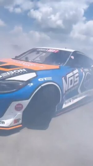 Chris Forsberg Instagram - Had an absolute blast giving rides at the @gtradialusa factory! Their employees work so hard to keep all of us drivers out on track. It was amazing to meet them, give back, and show their team first hand what drifting is all about. Thank you to the entire GT family for having us! 

#champirosx2 #gtradial #drift 

@pay_drifts 🎥