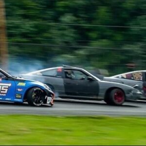 Chris Forsberg Instagram - @clubloose ProBro down started back in 2015, and has never been more alive! So rad seeing everybody get down on the road course. This year… we even saw a boat? 😂 full video on YouTube! 

#fdnj #formulad #formuladrift #probrodown #clubloose #etown #greatestplaceonearth #drift #drifting #nissan #z #nismo