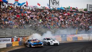 Chris Forsberg Instagram - @justcarryingthetorch and I had some time to chop it up during ProBro Down about building the worlds first permanent drift stadium, and how @formulad made its way to Englishtown. Mike Napp has been a day one supporter and is a key player when it comes to the growth of drifting in America. Raceway park truly is “The Greatest Place On Earth”and none of it would be possible without the Napp’s. Now live on my channel! 

#fdnj #formulad #greatestplaceonearth #racewaypark