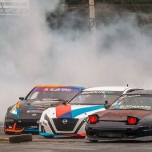 Chris Forsberg Instagram - @clubloose ProBro down started back in 2015, and has never been more alive! So rad seeing everybody get down on the road course. This year… we even saw a boat? 😂 full video on YouTube! 

#fdnj #formulad #formuladrift #probrodown #clubloose #etown #greatestplaceonearth #drift #drifting #nissan #z #nismo