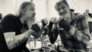 Chris Garver Instagram - Sunday morning tattoo convention hangover challenge! just tattoo Luke Atkinson and Filip Leu.  these guys are the best in case you haven’t heard of them.
Thank you @checkerdemontattoos  and Filip!